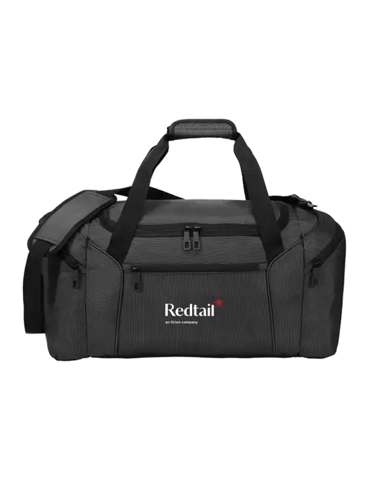 Slim & Lite Dark Grey Duffel    w/Redtail Logo