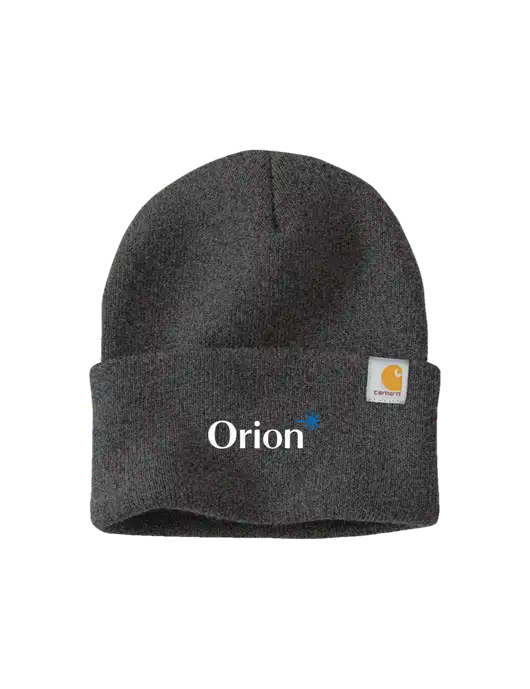 Carhartt Dark Grey Watch Cap 2.0 w/Orion Logo