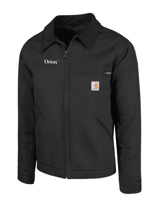 Carhartt Black Duck Detroit Jacket w/Orion Logo