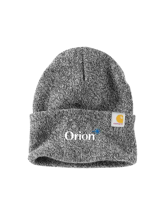 Carhartt Medium Grey Heather Watch Cap 2.0 w/Orion Logo