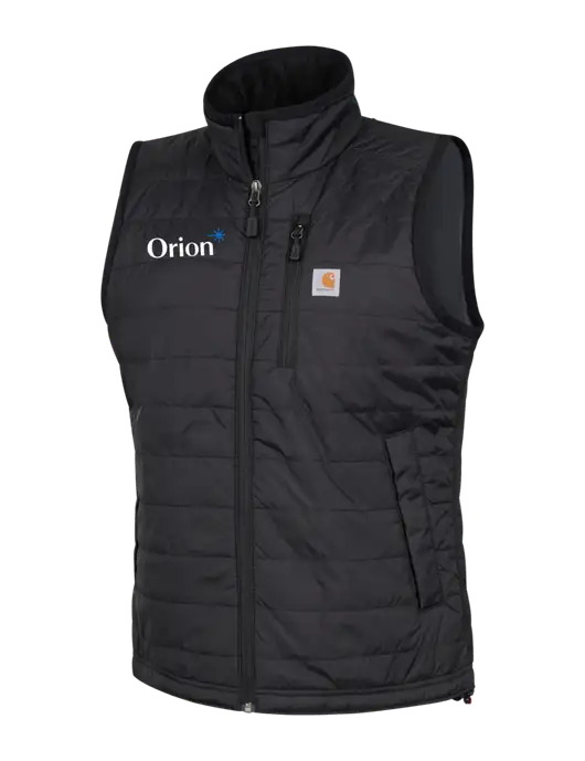 Carhartt Womens Black Gilliam Vest w/Orion Logo