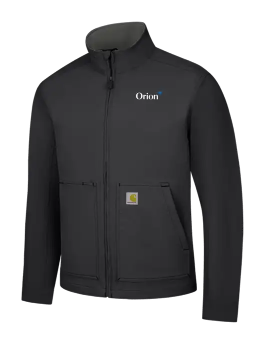 Carhartt Black Super Dux Soft Shell Jacket w/Orion Logo
