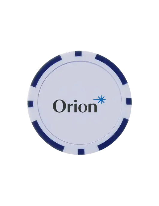 Dark Royal Poker Chip Ball Marker w/Orion Logo