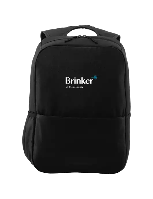 Access Square Laptop Black Backpack w/Brinker Logo