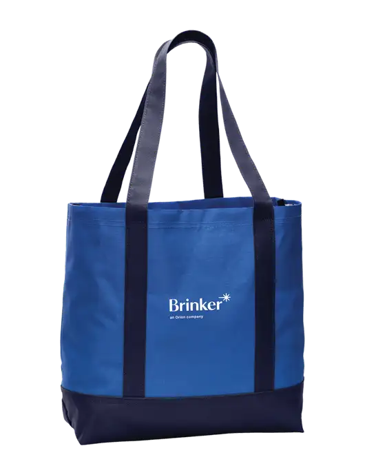 Carryall Blue/Navy Day Tote Twilight w/Brinker Logo