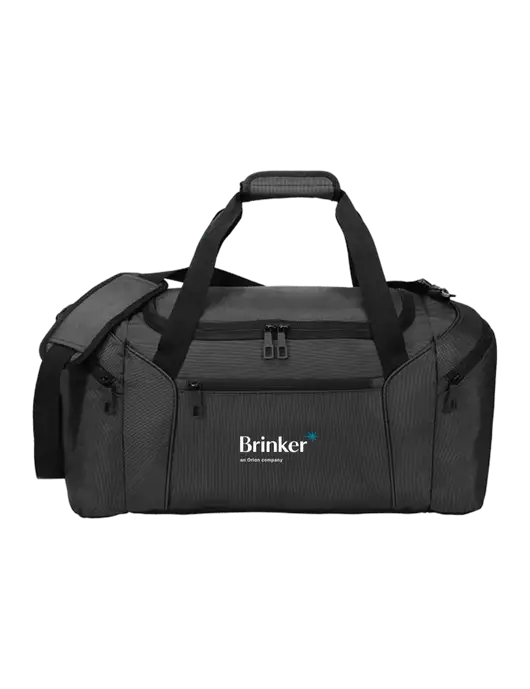 Slim & Lite Dark Grey Duffel    w/Brinker Logo