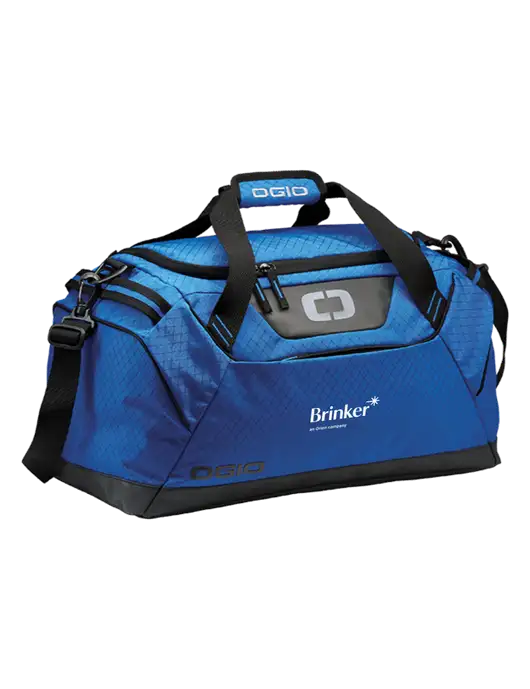 OGIO Royal Blue Catalyst Duffle
 w/Brinker Logo