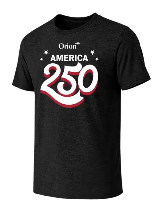 BELLA+CANVAS Black Heather CVC Short Sleeve Tee w/America 250 3D Logo