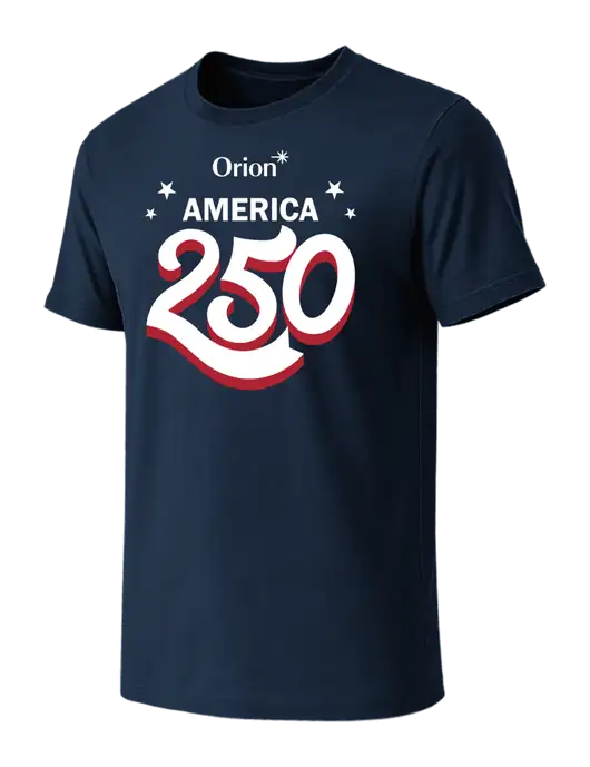 BELLA+CANVAS Navy CVC Short Sleeve Tee w/America 250 3D Logo