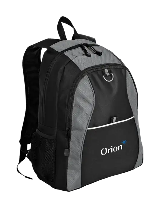 Honeycomb Grey/Black Backpack w/Orion Logo