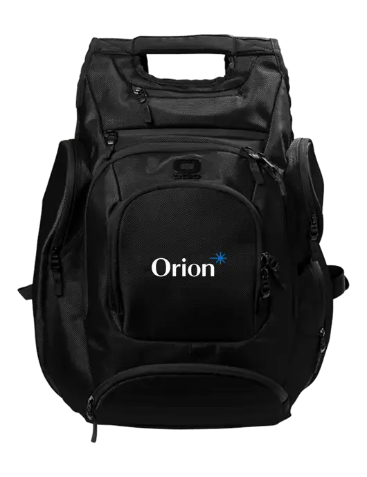 OGIO Blacktop Metro Ballistic Laptop Backpack w/Orion Logo