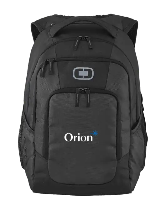 OGIO Diesel Grey Logan Laptop Backpack
 w/Orion Logo