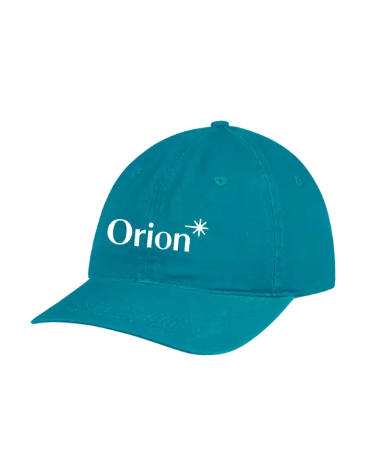 Garment Washed Unstructured Twill Sapphire Cap w/Orion Logo