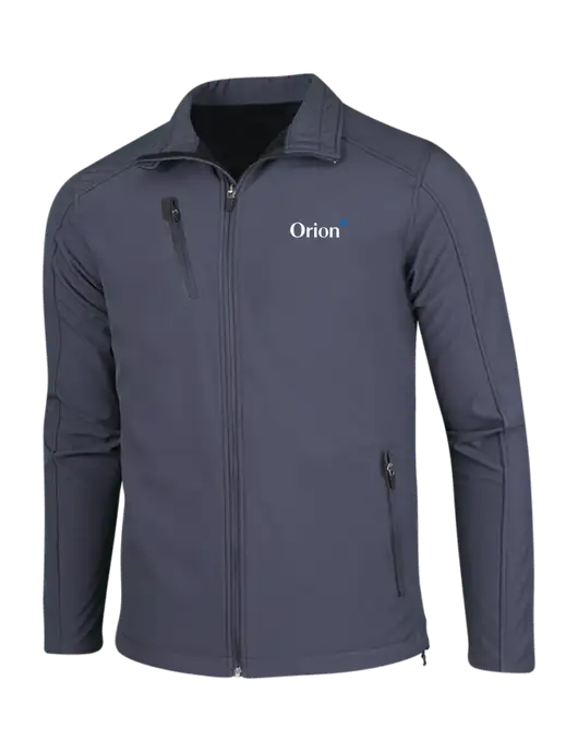 Dark Grey Welded Softshell Jacket w/Orion Logo