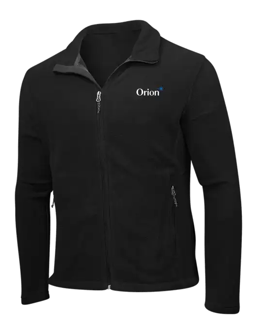 Black Fleece Jacket w/Orion Logo