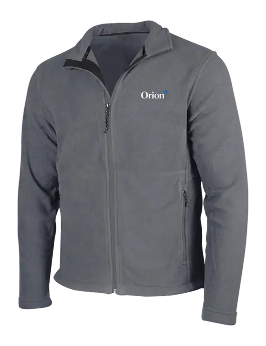 Medium Grey Fleece Jacket w/Orion Logo
