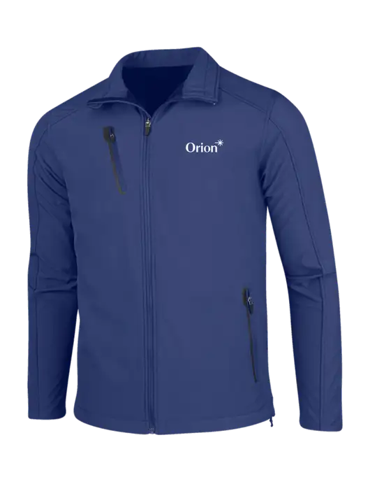 Dark Royal Welded Softshell Jacket w/Orion Logo