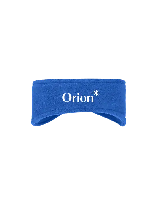Royal Stretch Fleece Headband w/Orion Logo