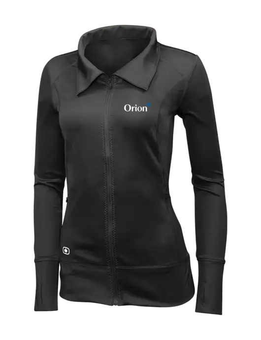 OGIO Blacktop Womens Endurance Fulcrum Full-Zip w/Orion Logo