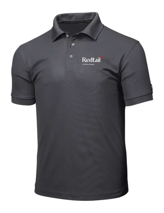 OGIO Charcoal Grey Caliber 2.0 Polo w/Redtail Logo