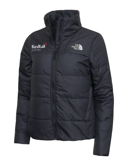 North Face Womens Black Everyday Insulated Jacket w/Redtail Logo