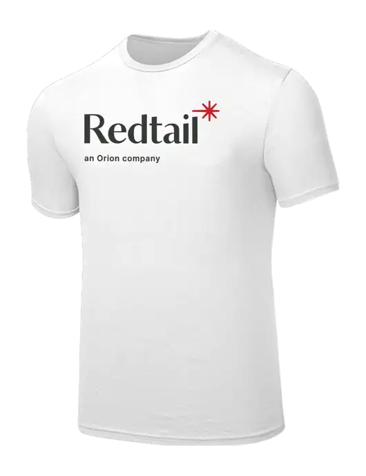 Seriously Soft White T-Shirt w/Redtail Logo