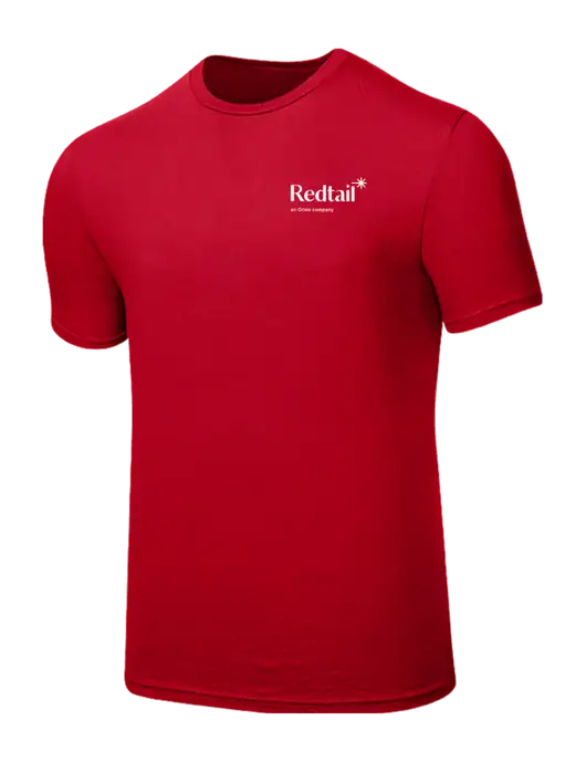 Seriously Soft Red T-Shirt w/Redtail Logo