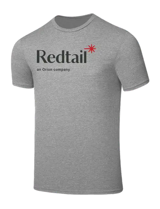 Seriously Soft Light Heather Grey T-Shirt w/Redtail Logo