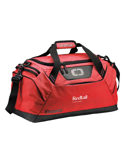 OGIO Red Catalyst Duffle
 w/Redtail Logo